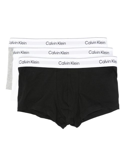 Boxer uomo Calvin Klein 3 pack nero/bianco/grigio Calvin Klein | LV00NB4389MP1